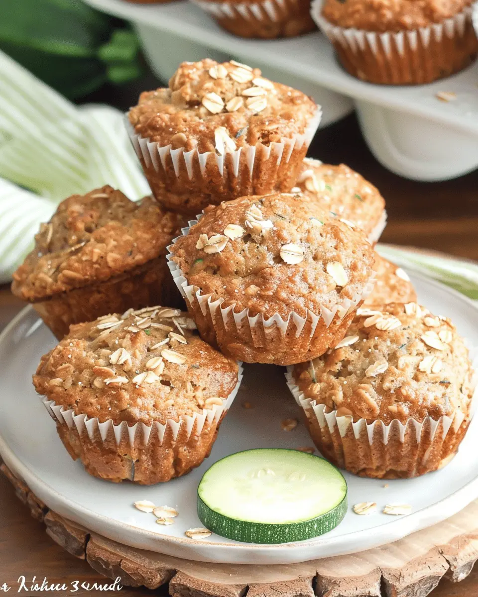 Zucchini Oatmeal Muffins: The Best Healthy Snack Surprise