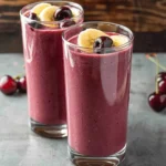 Banana Cherry Smoothie
