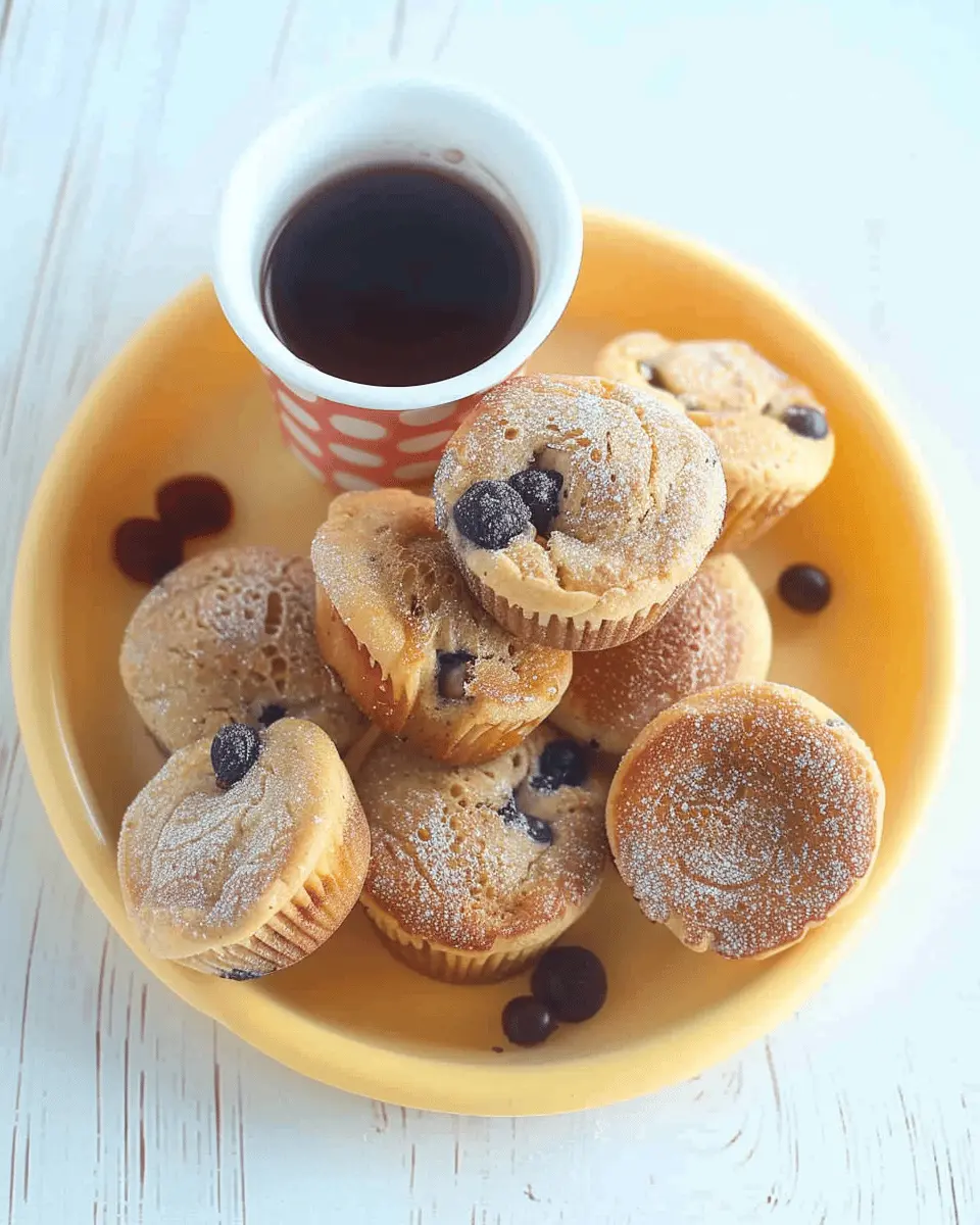 Pancake Muffins with Six Flavors: The Best Quick Breakfast Delight