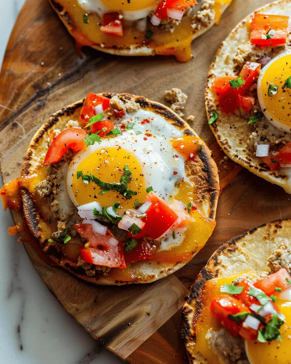 Breakfast tostadas: Easy and Flavorful Recipes with Turkey Bacon