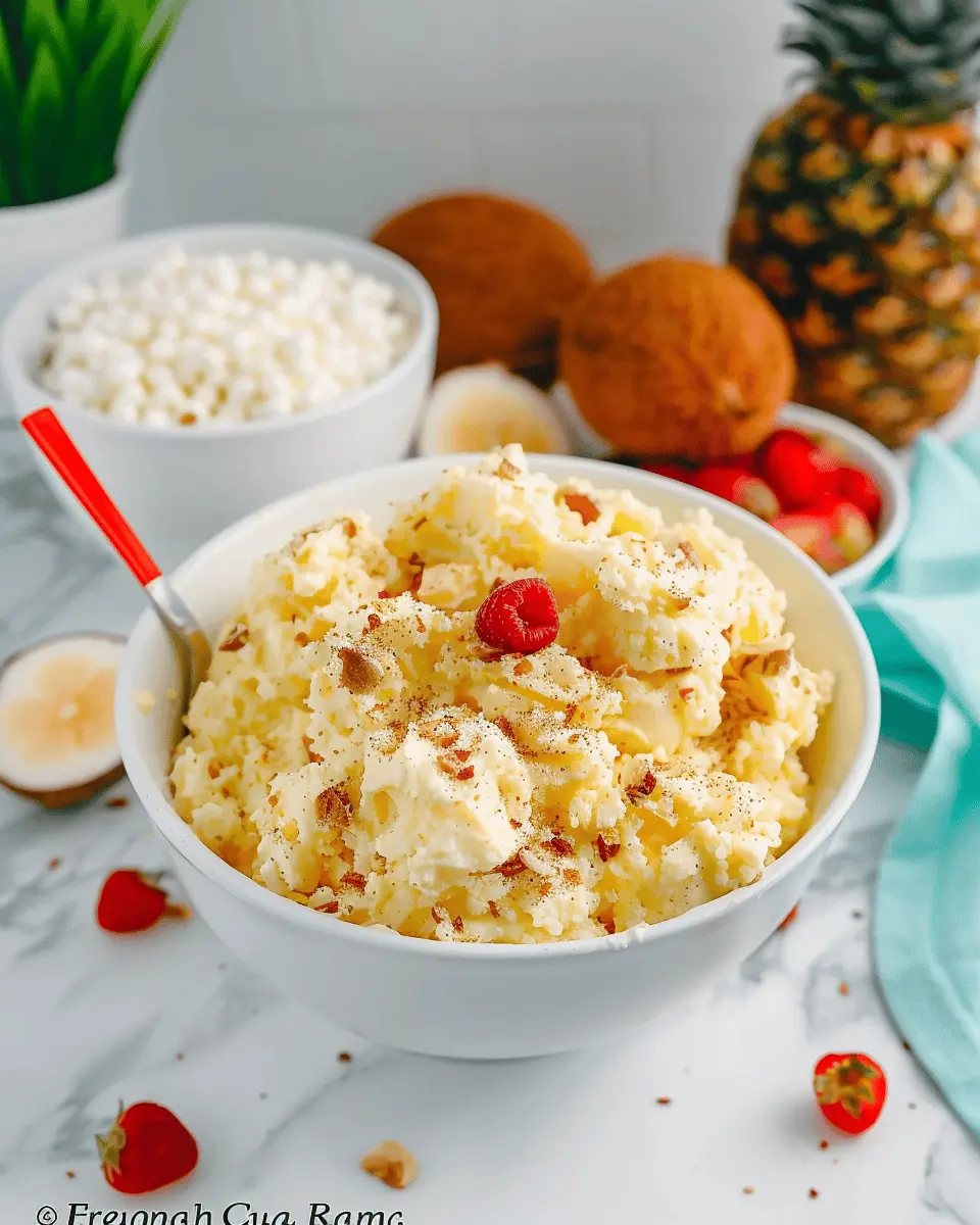 Pina Colada Fluff: The Best Tropical Dessert You’ll Love