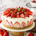 Strawberry Shortcake Cheesecake