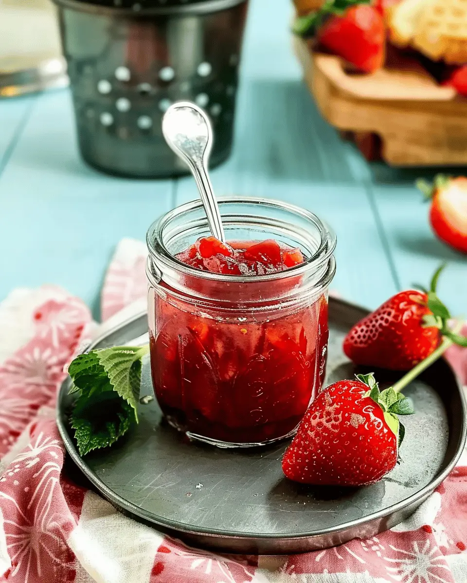 Rhubarb and Strawberry Jam: Easy and Delightfully Sweet Recipe