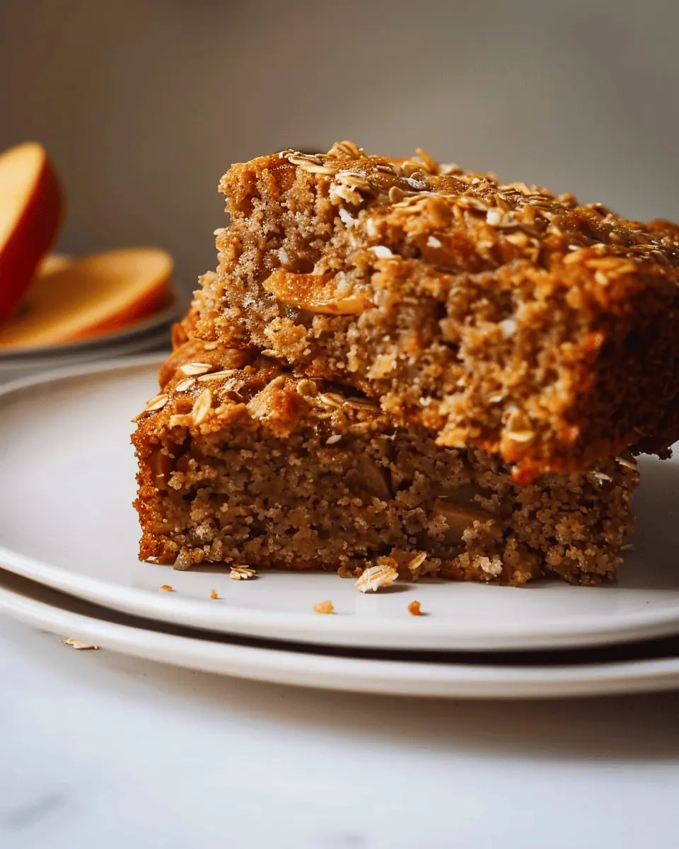 Healthy Breakfast Oatmeal Apple Cake That You’ll Love to Make