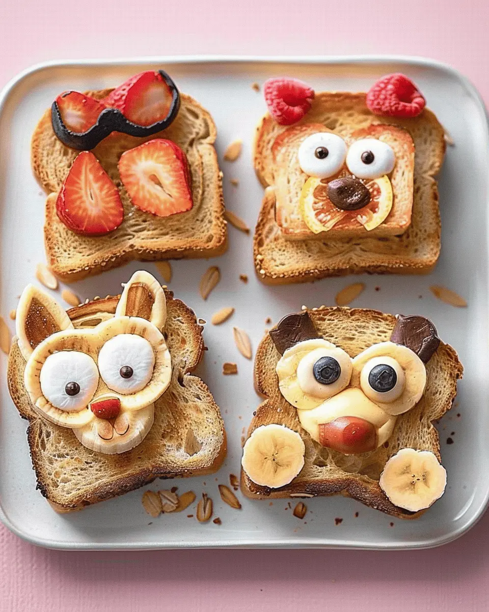 Animal Face Toast: Easy and Fun Breakfast Ideas for All Ages