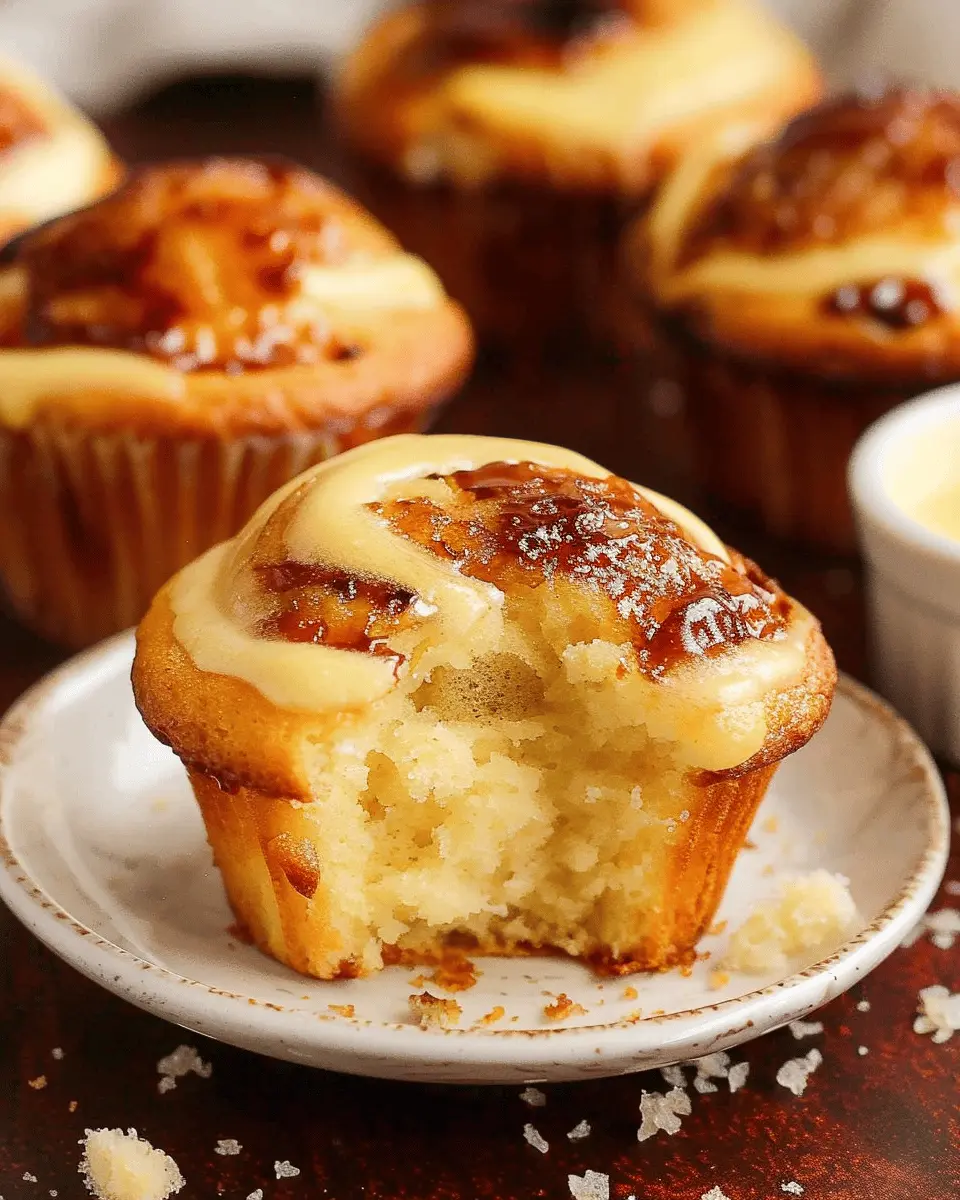 Vanilla Bean Crème Brûlée Cupcakes: Indulgent Treat for All