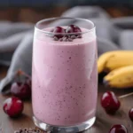 Banana Cherry Smoothie