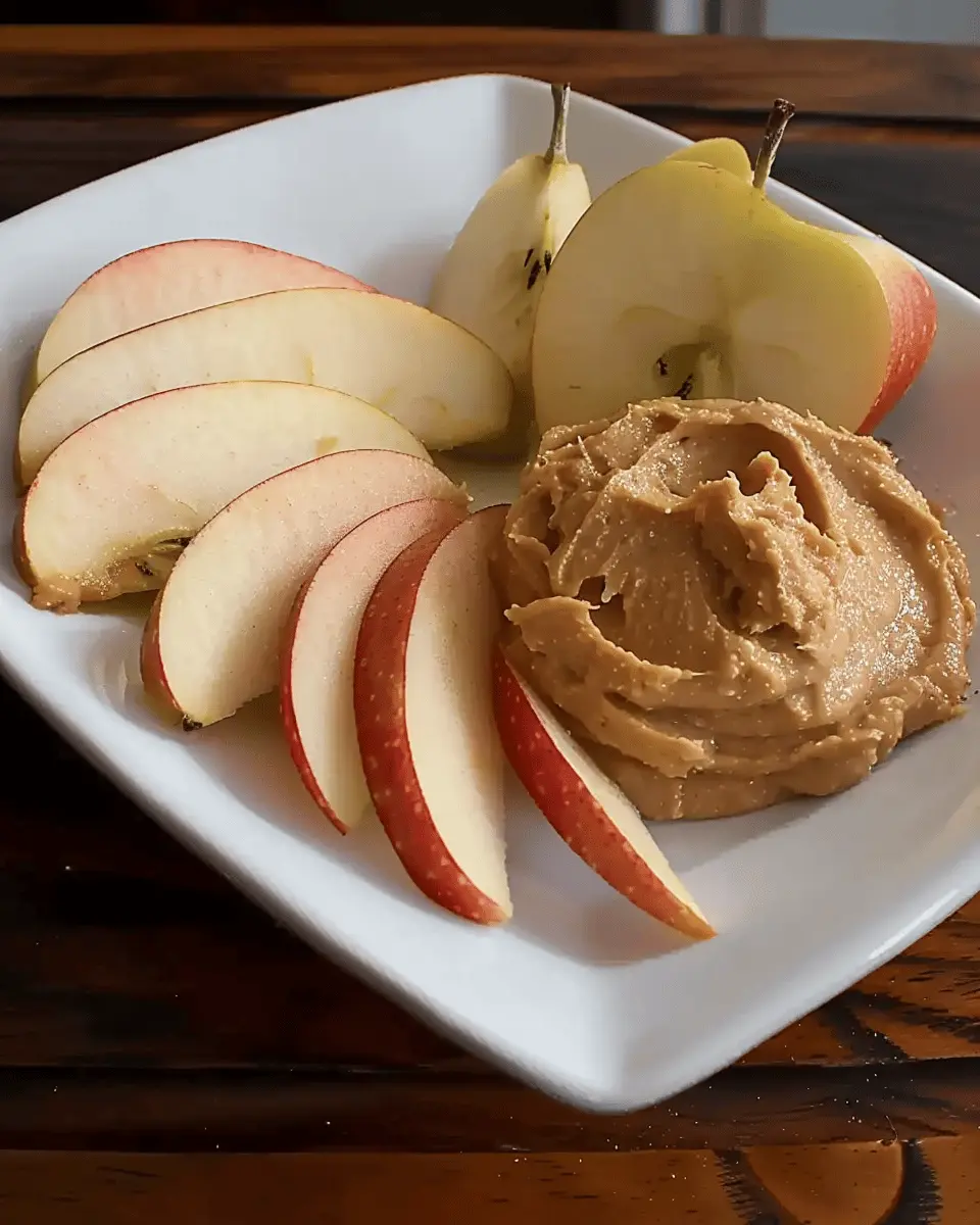 Apple Slices with Peanut Butter Dip: A Healthy, Delicious Snack