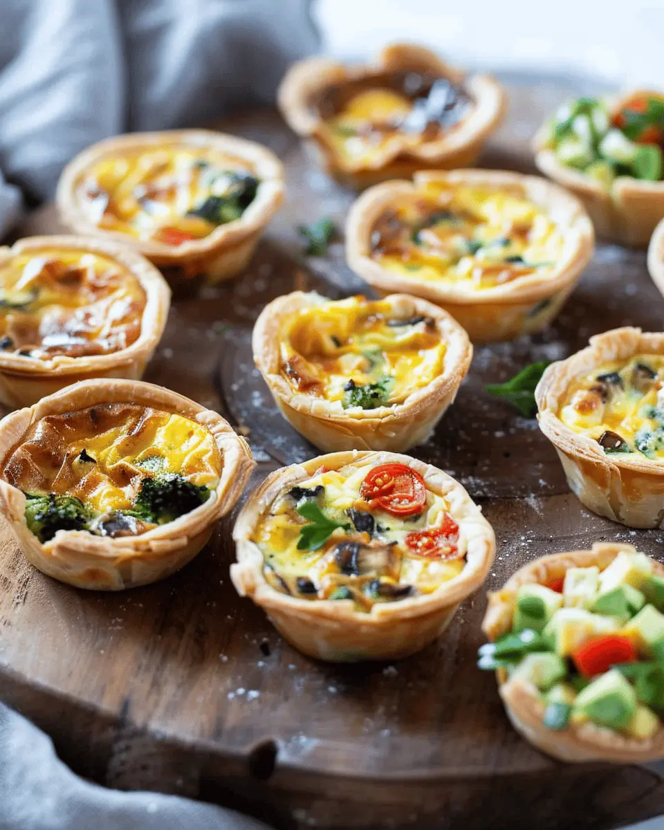 Mini Quiches: Easy Turkey Bacon and Chicken Ham Treats to Enjoy