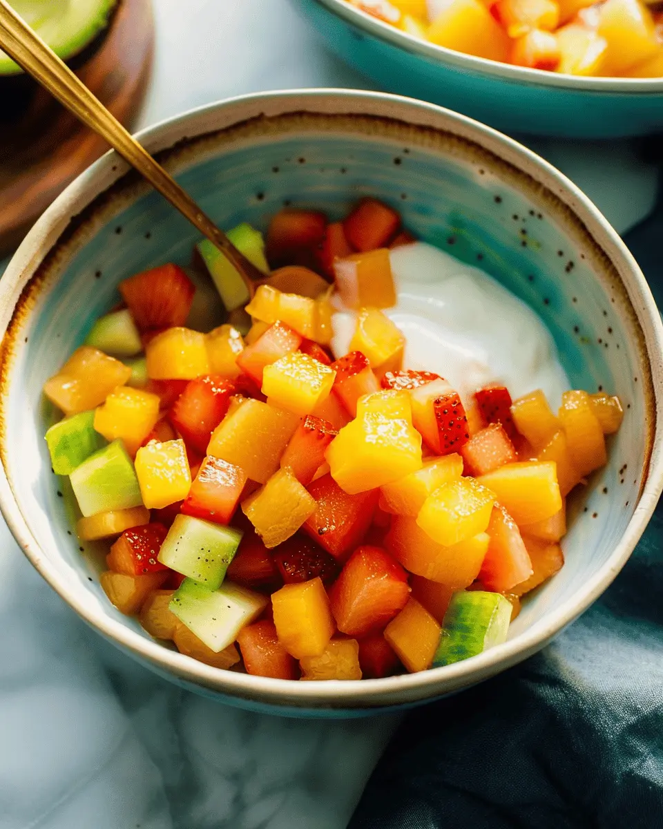 Tropical Fruit Summer Salad: Refreshing and Easy to Make at Home