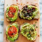 Creamy Spicy Avocado Toast