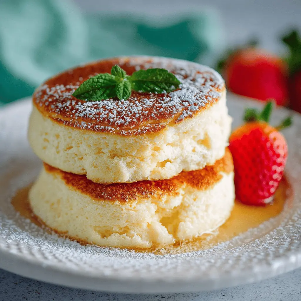 Fluffy Japanese Soufflé Pancakes: Easy Recipe for Home Cooks