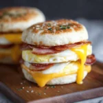 Freezer Breakfast Sandwiches