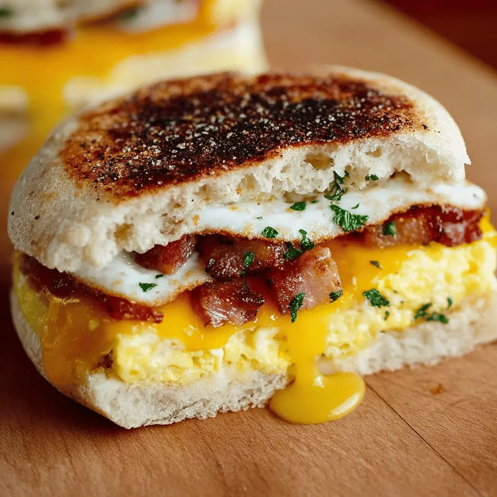 Freezer Breakfast Sandwiches: Easy Turkey Bacon & Chicken Ham Ideas