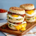 Freezer Breakfast Sandwiches