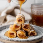 Pumpkin French Toast Roll-Ups