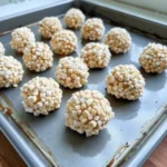 Marshmallow Caramel Crunch Balls