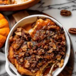 Overnight Pumpkin French Toast Casserole