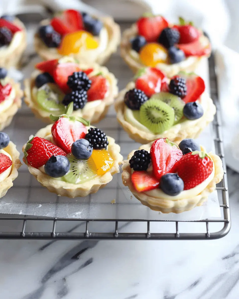Sugar Cookie Fruit Tarts Cookies: Easy and Indulgent Treats
