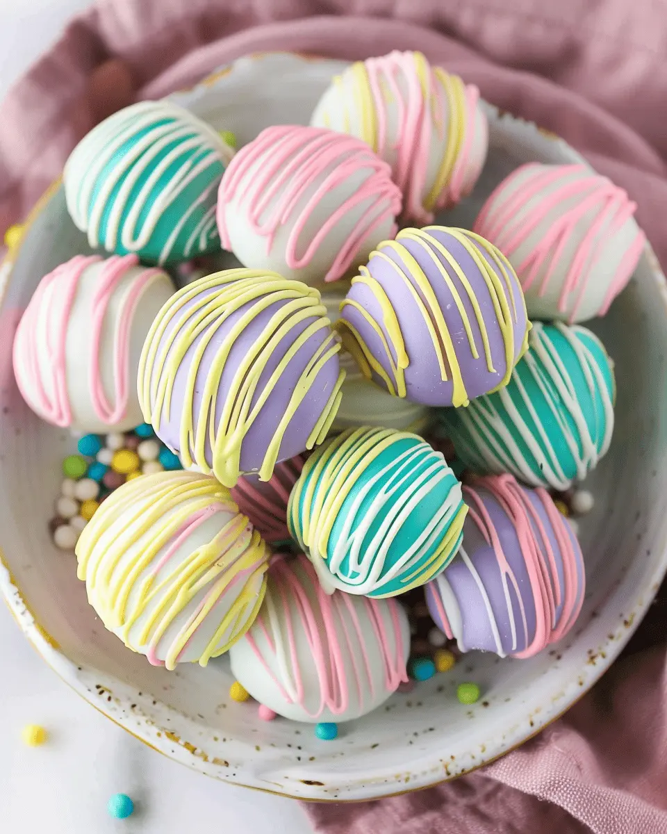 Easter Egg Oreo Cookie Balls: Easy and Indulgent Treats to Make