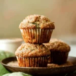 Zucchini Coffee Cake Muffins