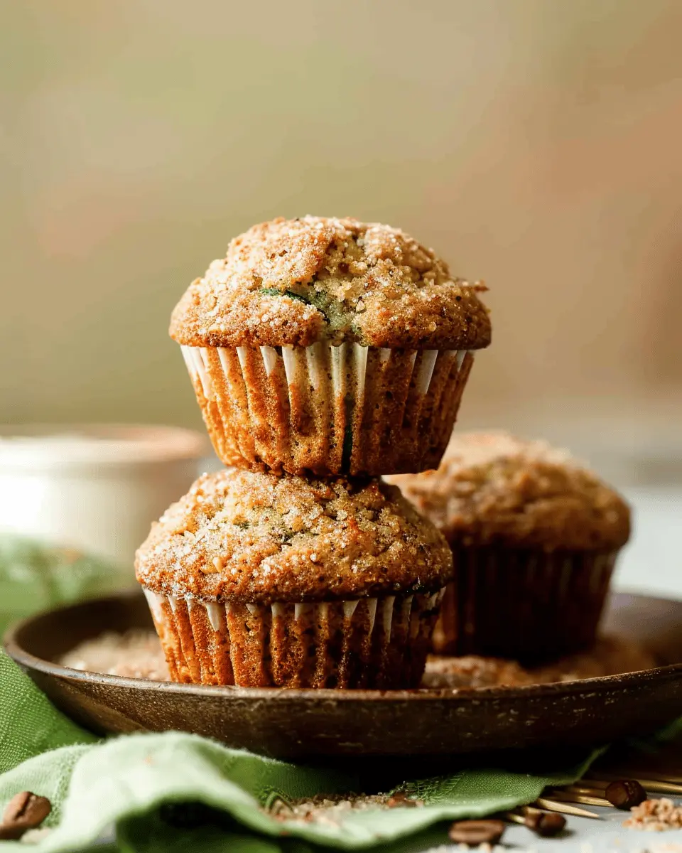 Zucchini Coffee Cake Muffins: The Best Wholesome Treat for You