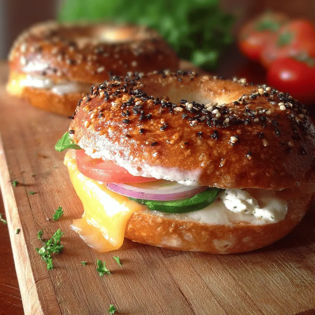 Veggie Cheese Bagels: Easy Homemade Treats for Everyone