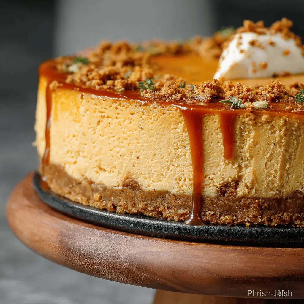 Spiced Baked Pumpkin Cheesecake: The Best Fall Dessert Recipe