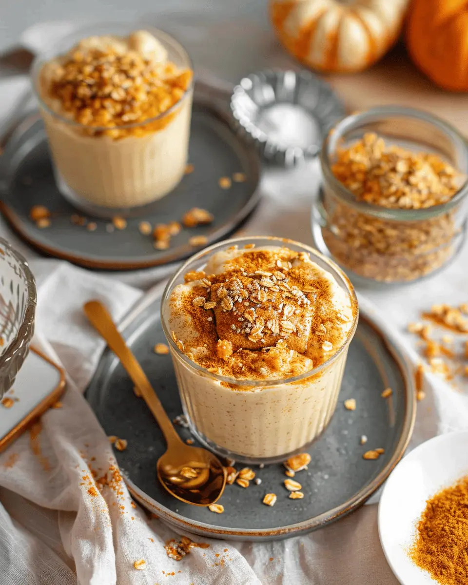 Pumpkin Pie Overnight Oats: Easy Chia Delight for Fall Mornings