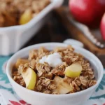 Amish-Style Apple and Cinnamon Baked Oatmeal
