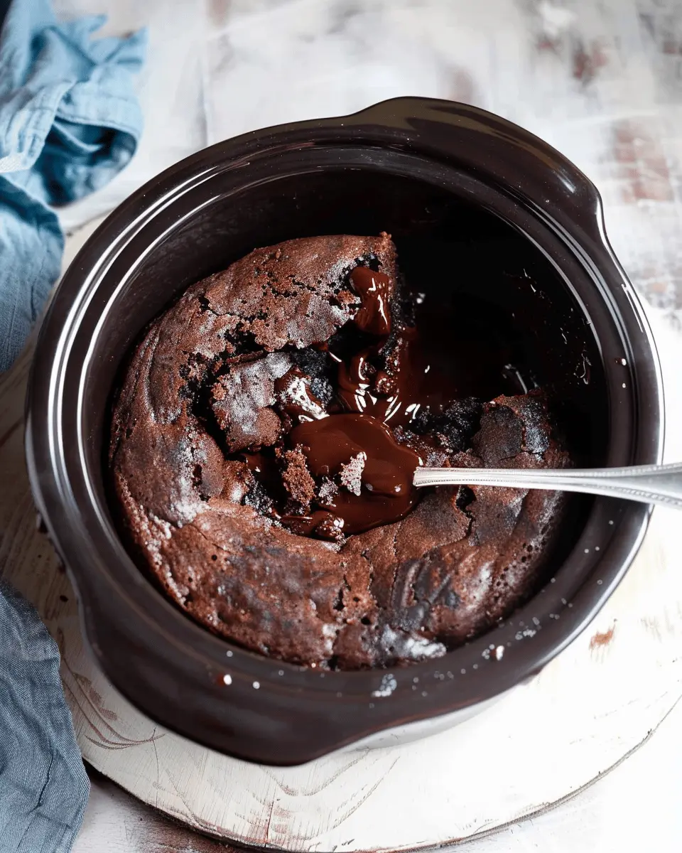 Crockpot Chocolate Lava Cake Recipe: Indulgent Dessert Made Easy