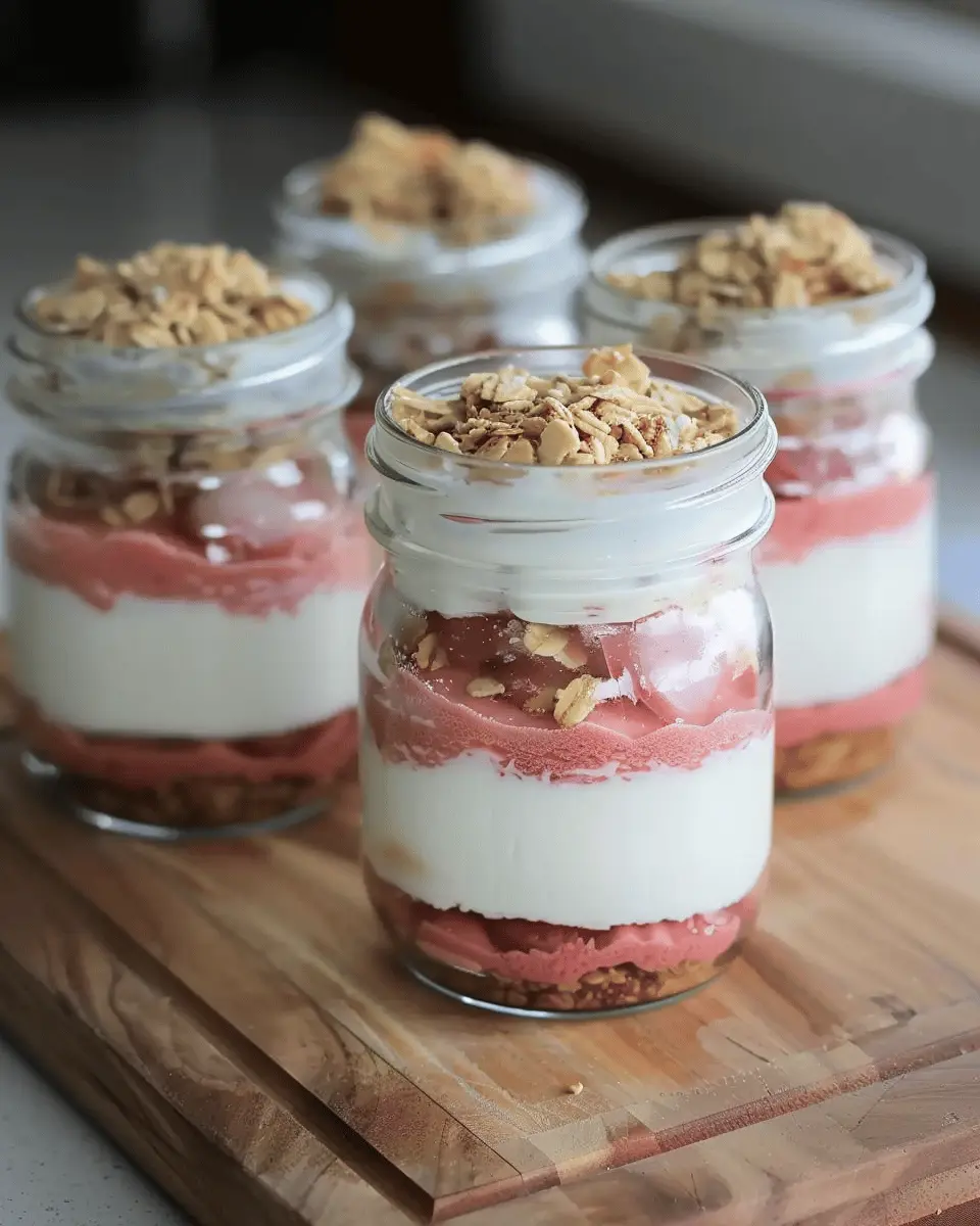 Rhubarb Yogurt Delight: Easy Recipe for Homemade Indulgence