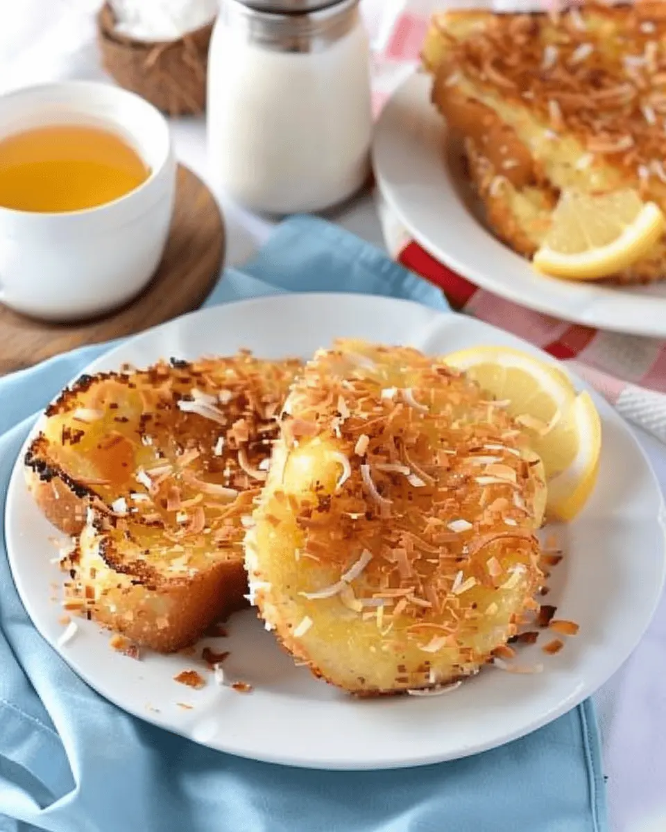 Coconut Crusted French Toast: An Indulgent Twist on Breakfast