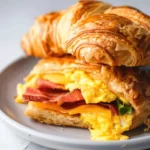 Breakfast Croissant Sandwich