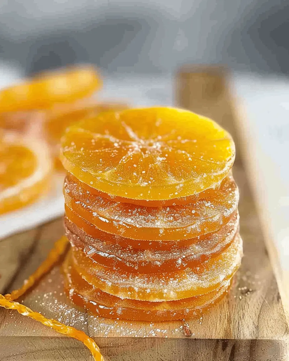 Candied Orange Slices: Easy Recipe for Sweet, Zesty Snacks