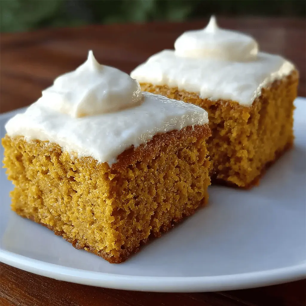 Pumpkin Bars With Cream Cheese Frosting: The Best Fall Treat