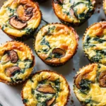 Spinach Quiche Muffins
