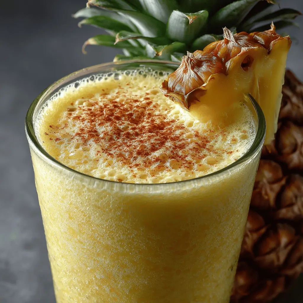 Pineapple and Banana Smoothie: Easy, Refreshing Tropical Treat