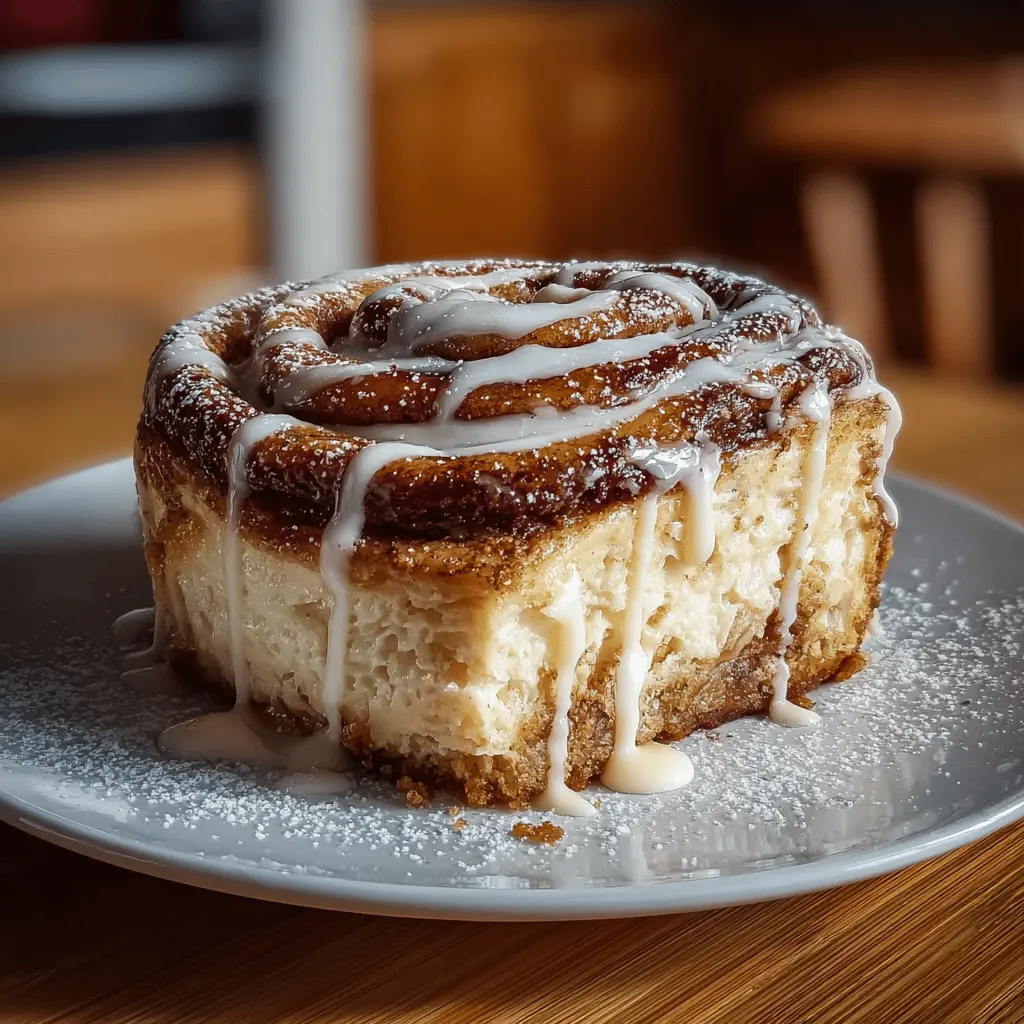 Cinnamon Roll Honeybun Cheesecake: The Best Indulgent Delight