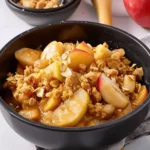 Air fryer apple crisp