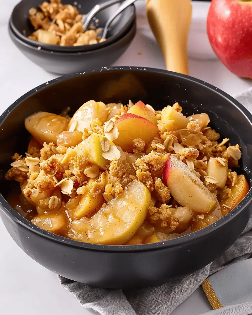 Air Fryer Apple Crisp: Easy and Delicious Homemade Delight