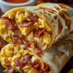Bacon Egg Cheese Breakfast Burrito