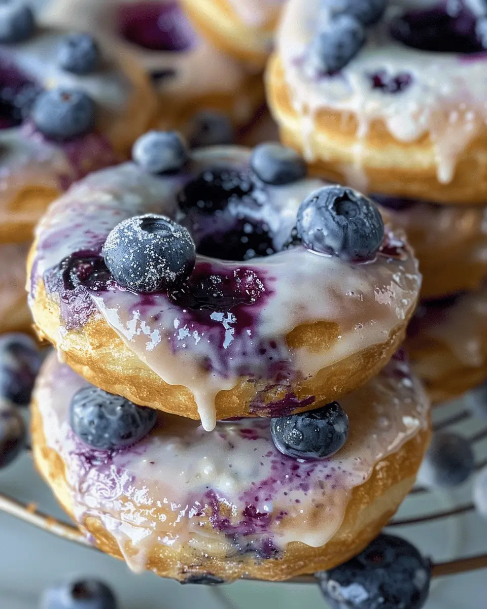 Baked Blueberry Donuts: Easy and Indulgent Homemade Treats