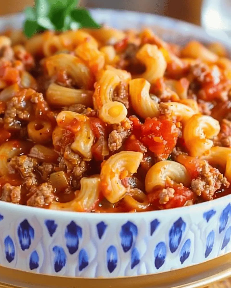 Crock Pot American Goulash: Easy Comfort Food with Turkey Bacon