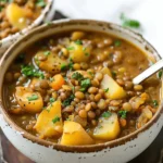 Easy Lentil Potato Soup Recipe