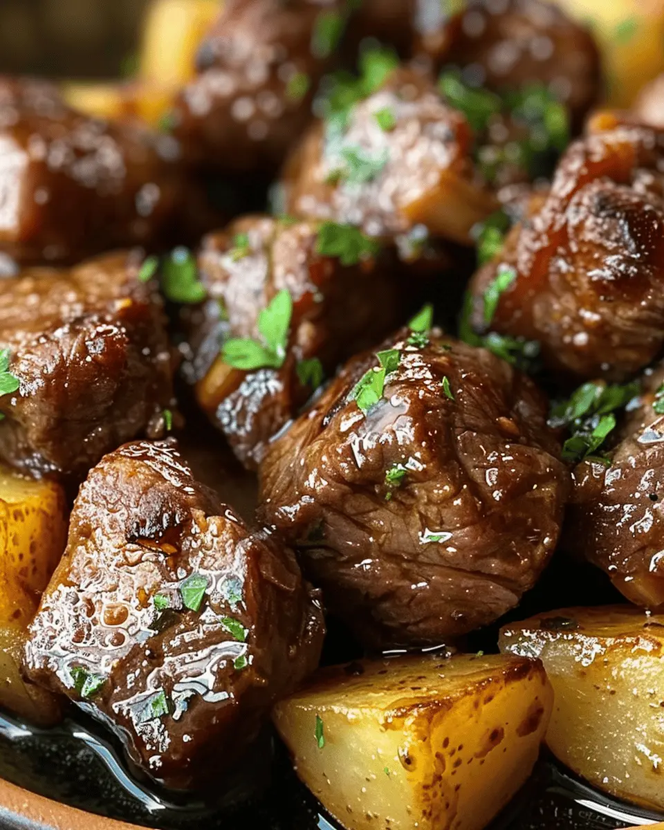 Garlic Butter Beef Bites: Easy, Juicy Flavor-Packed Delight