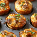High-Protein Pancake Sausage Mini Muffins
