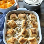 Lazy Biscuits & Gravy Breakfast CasseroleLazy Biscuits & Gravy Breakfast Casserole