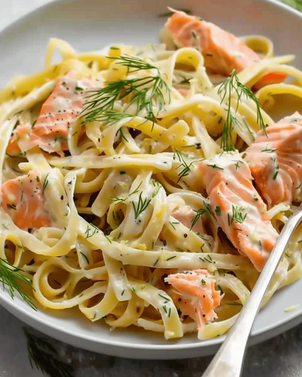 Lemon Dill Salmon Pasta: Easy, Fresh, and Healthy Weeknight Delight