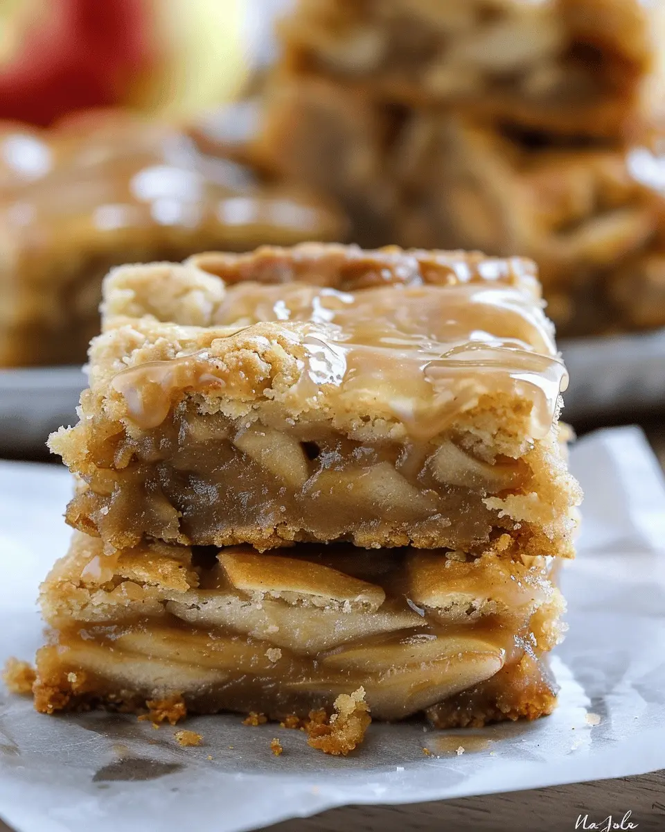 Maple Glazed Apple Blondies: The Best Easy Treat You’ll Love